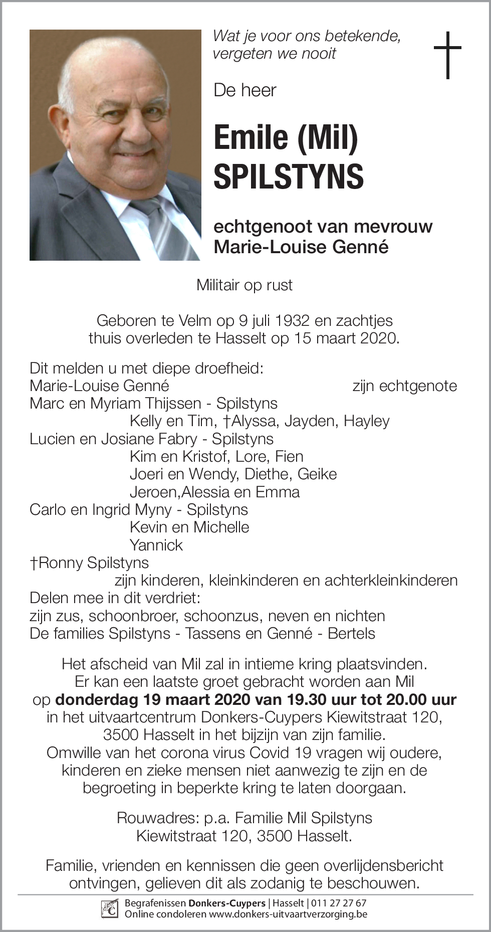 Emile (Mil) Spilstyns