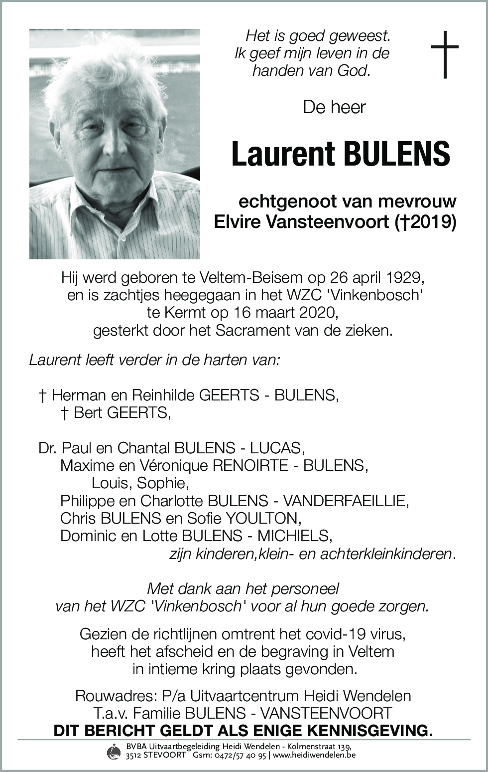 Franciscus Laurent Bulens