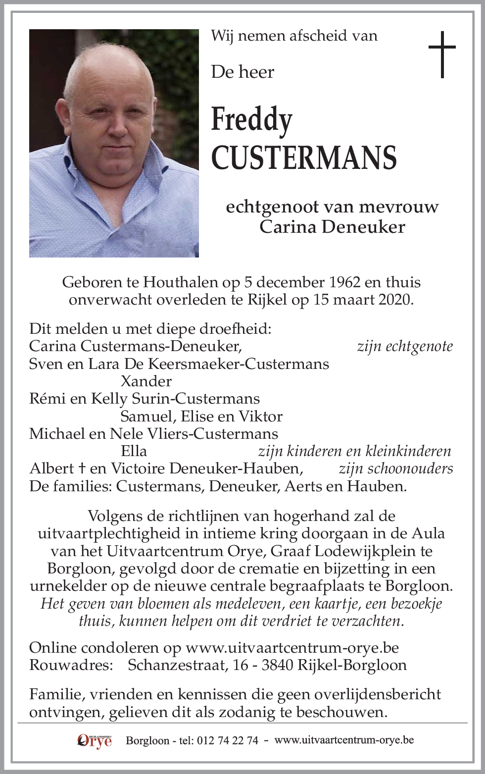 Freddy Custermans