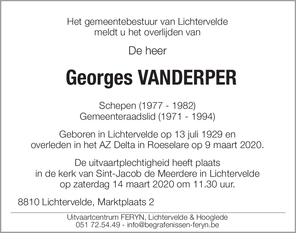Georges Vanderper