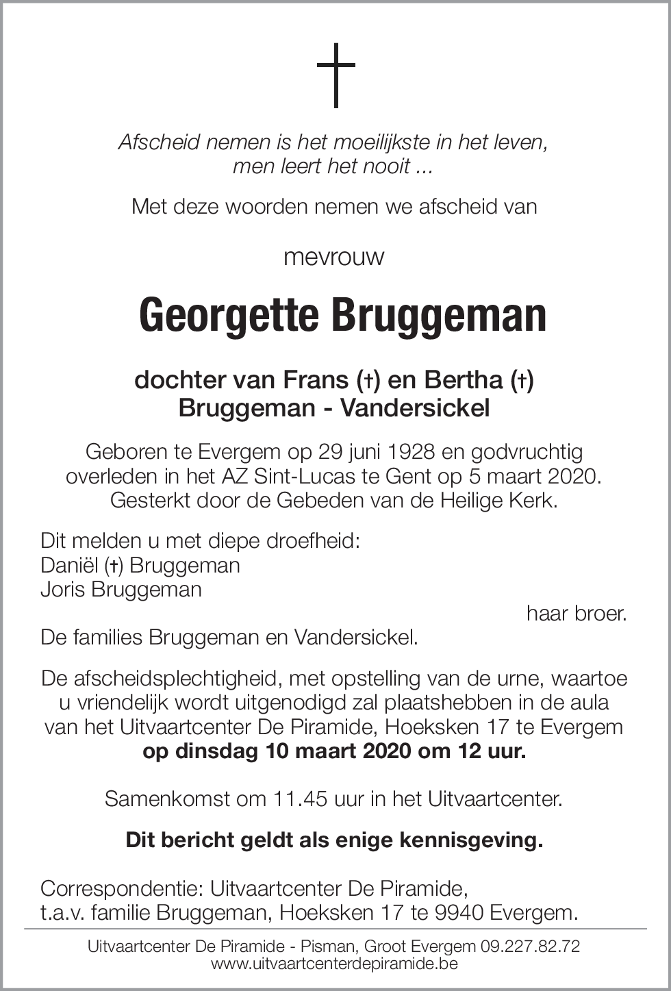 Georgette Bruggeman