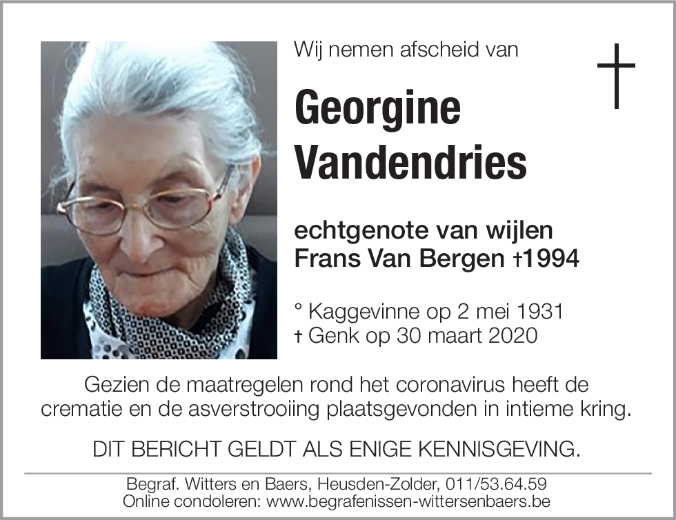 Georgine Vandendries