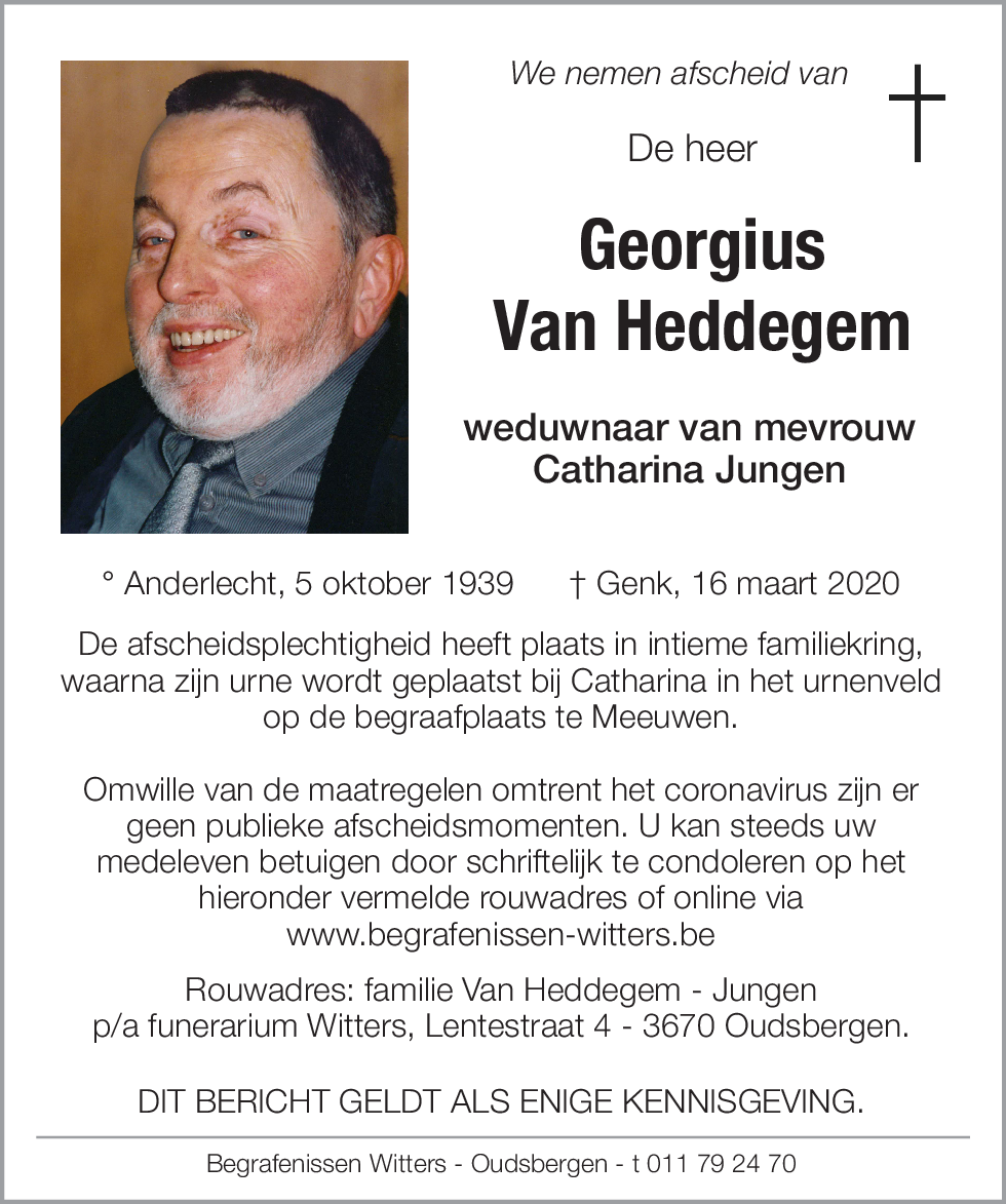 Georgius Van Heddegem