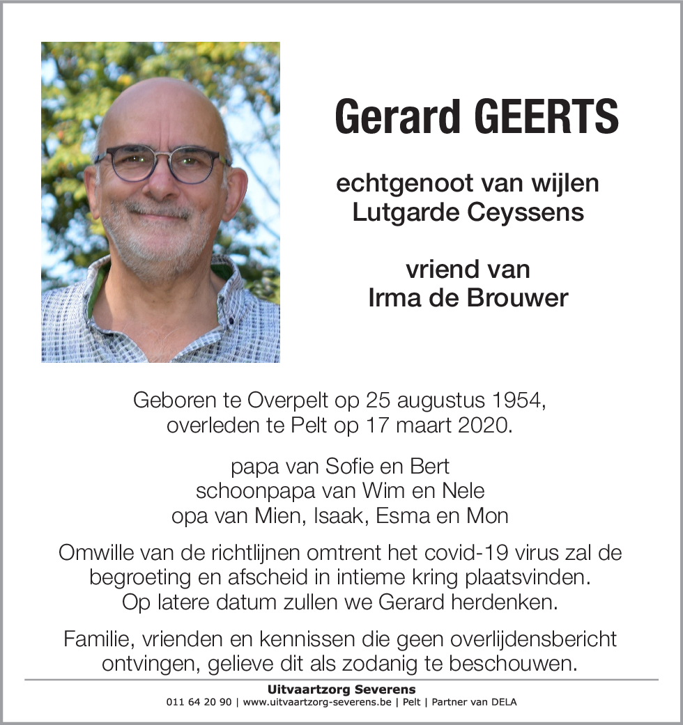 Gerard Geerts