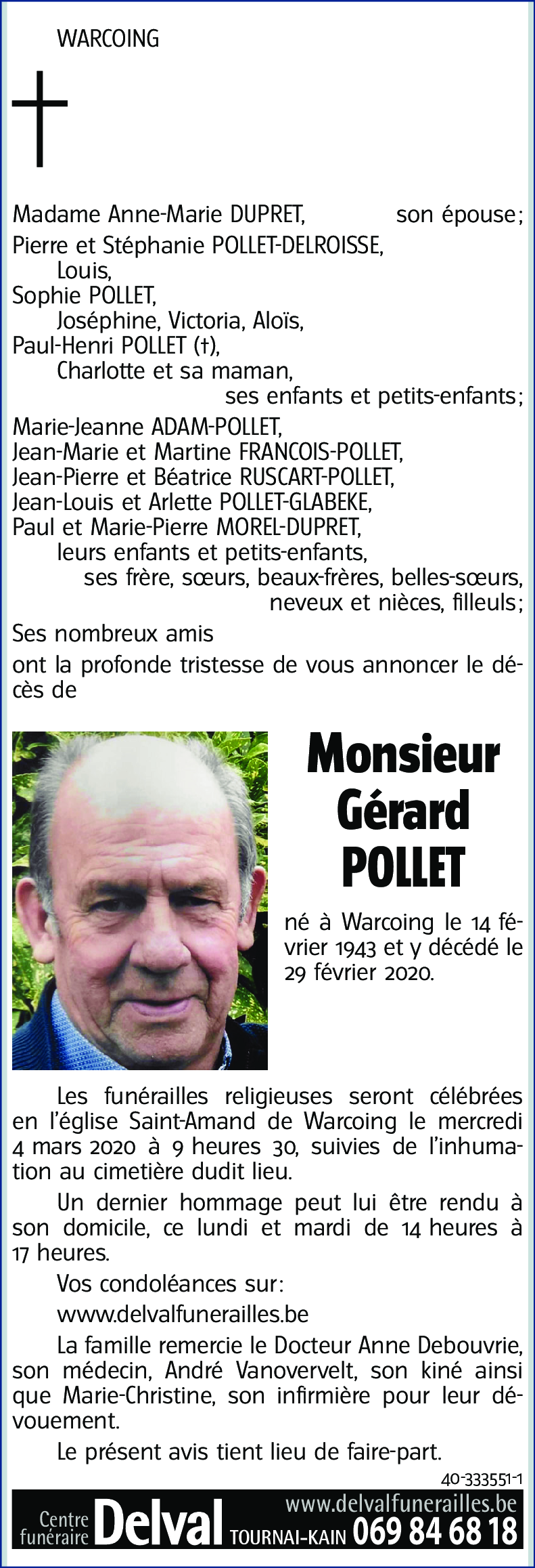 Gérard POLLET