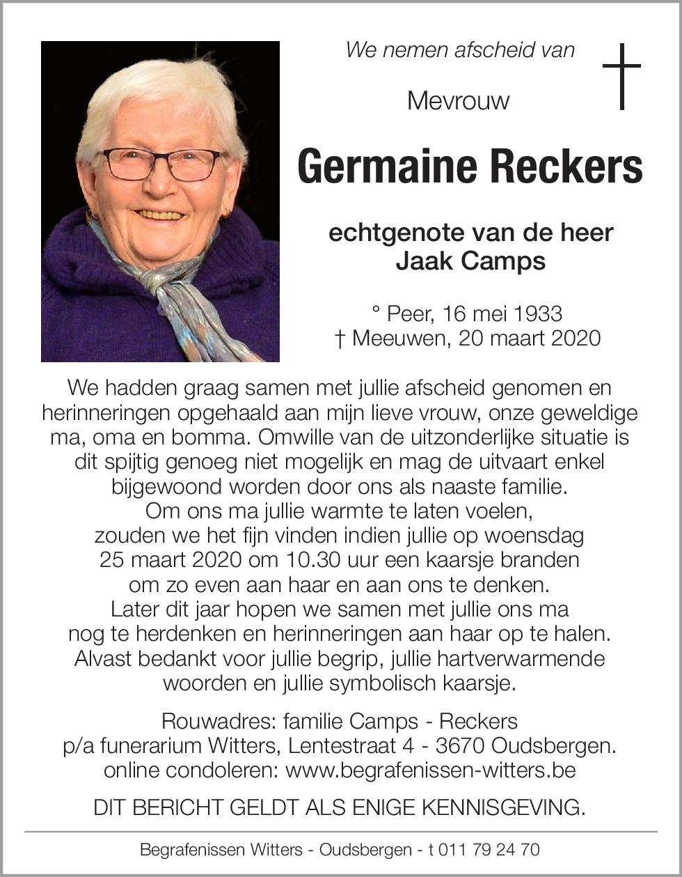 Germaine Reckers