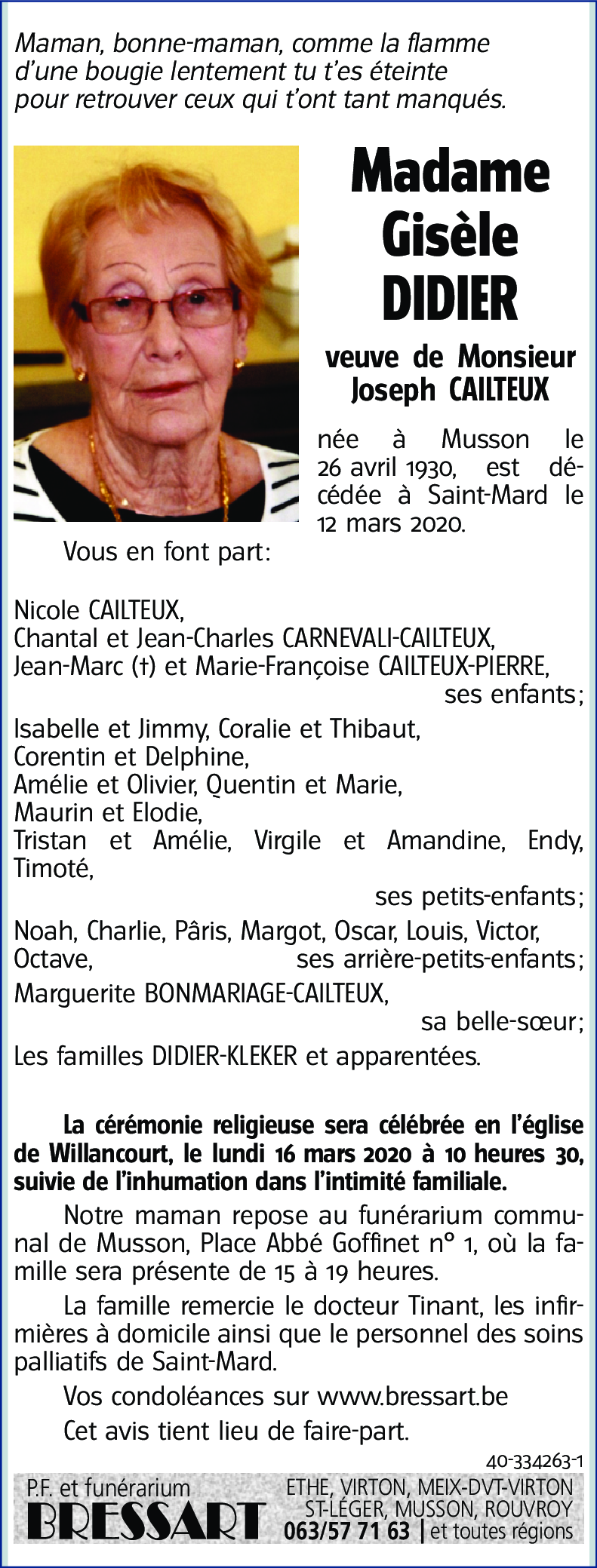 Gisèle DIDIER