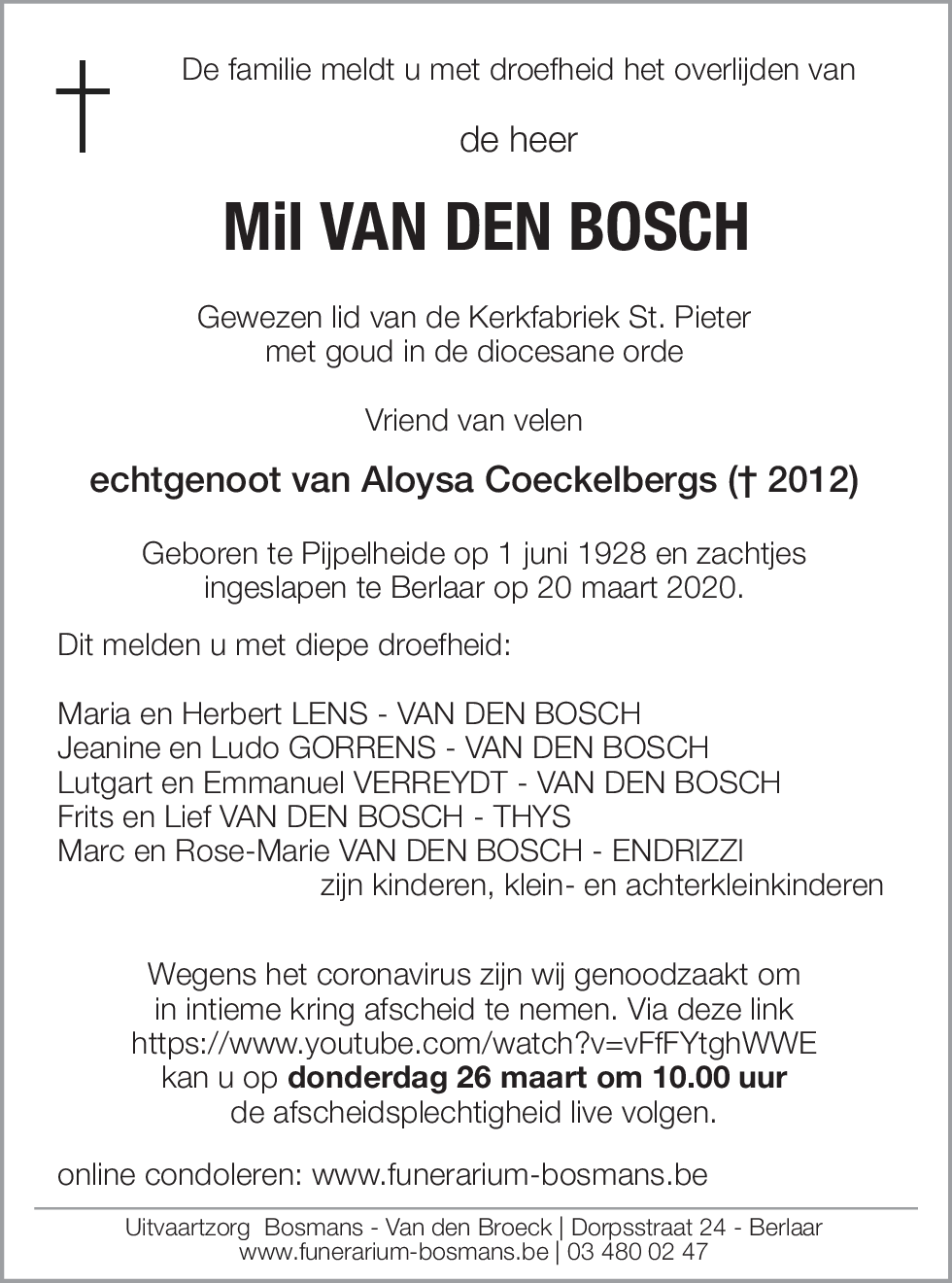 Godfried Van Den Bosch