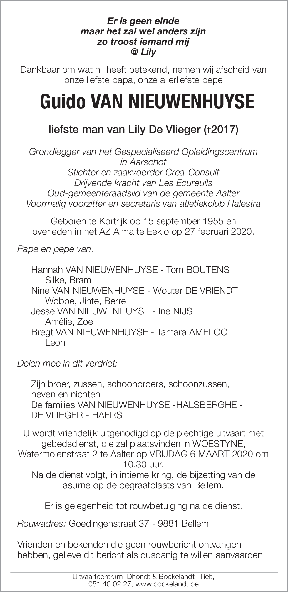 Guido Van Nieuwenhuyse