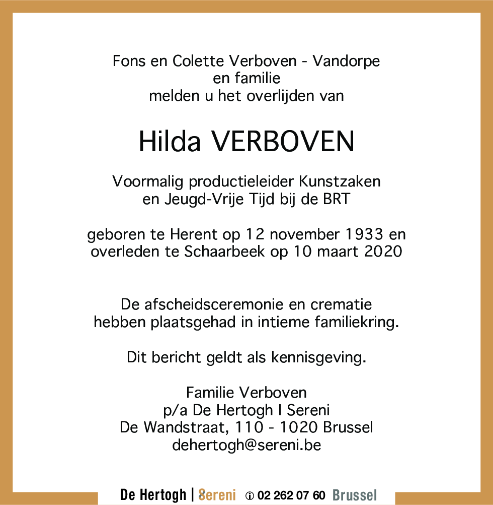 Hilda Verboven