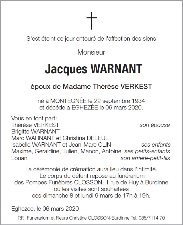 Jacques Warnant