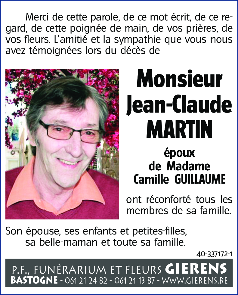 Jean-Claude MARTIN