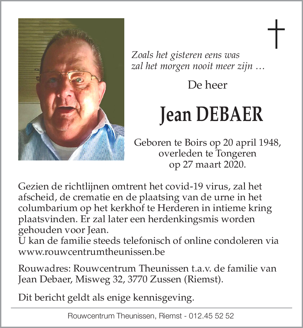 Jean Debaer