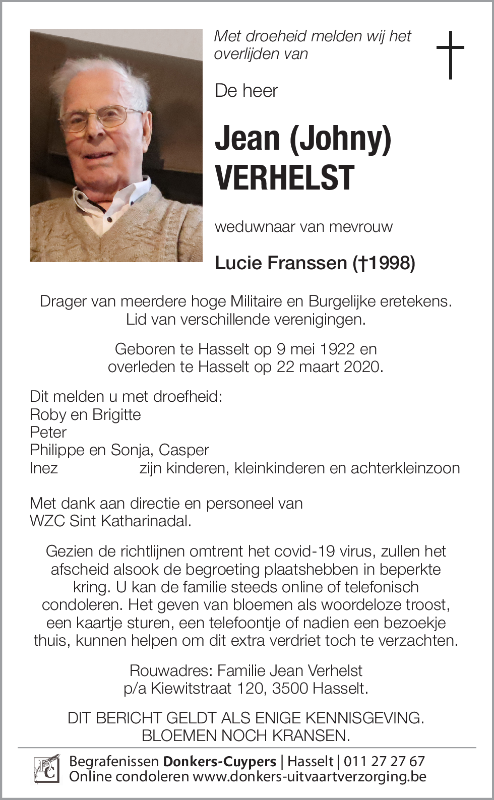 Jean (Johny) Verhelst