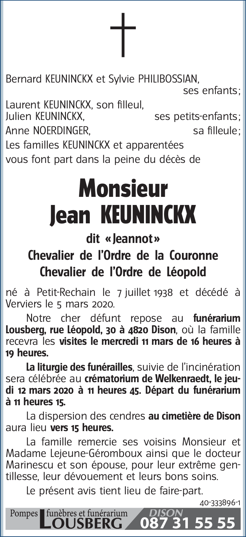 Jean KEUNINCKX