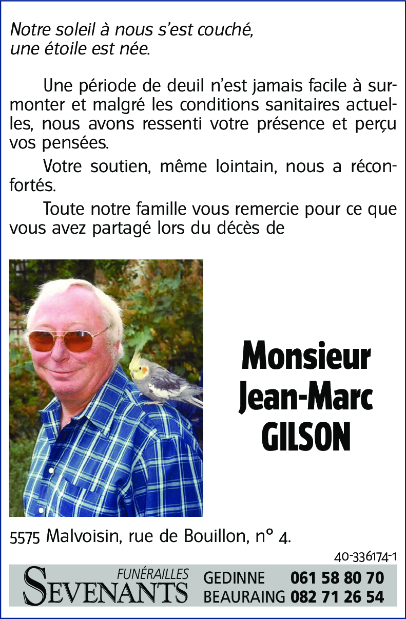 Jean-Marc GILSON