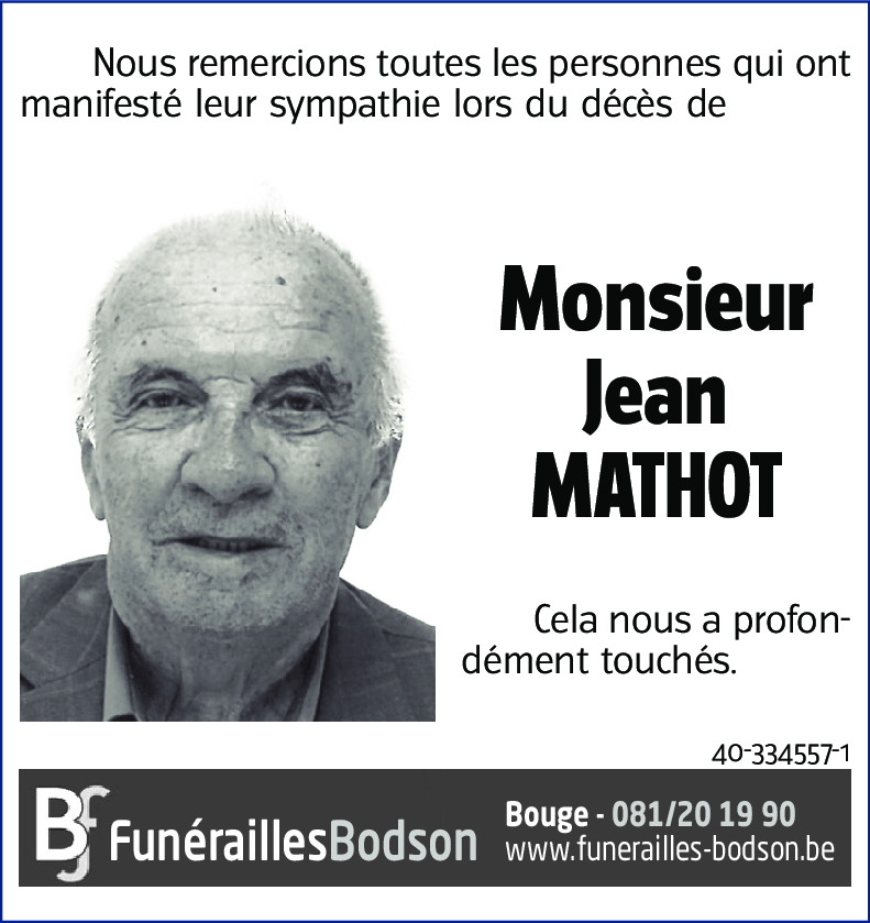 Jean MATHOT