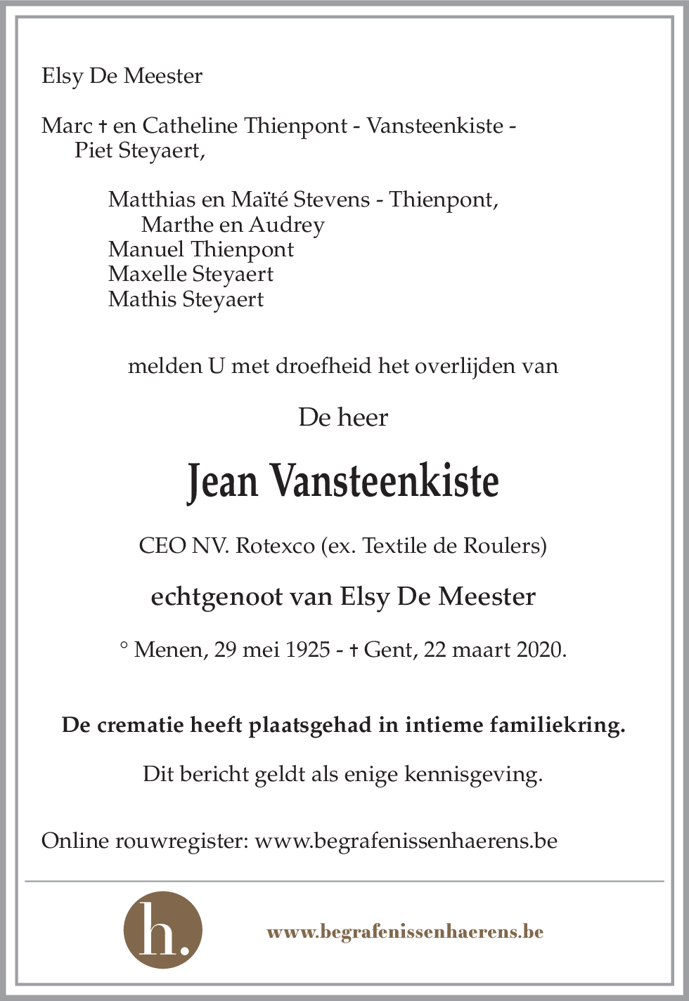 Jean Vansteenkiste