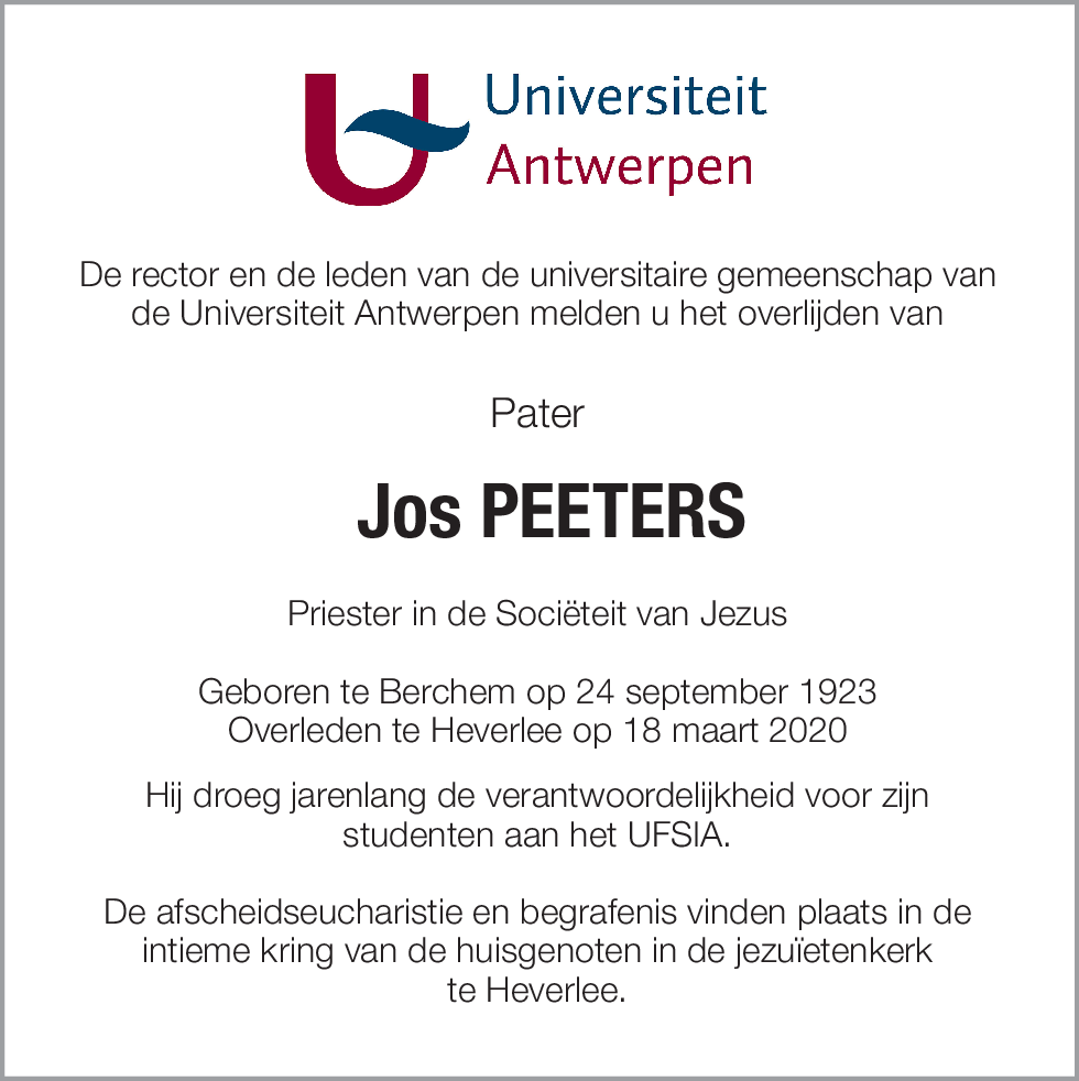 Jos Peeters