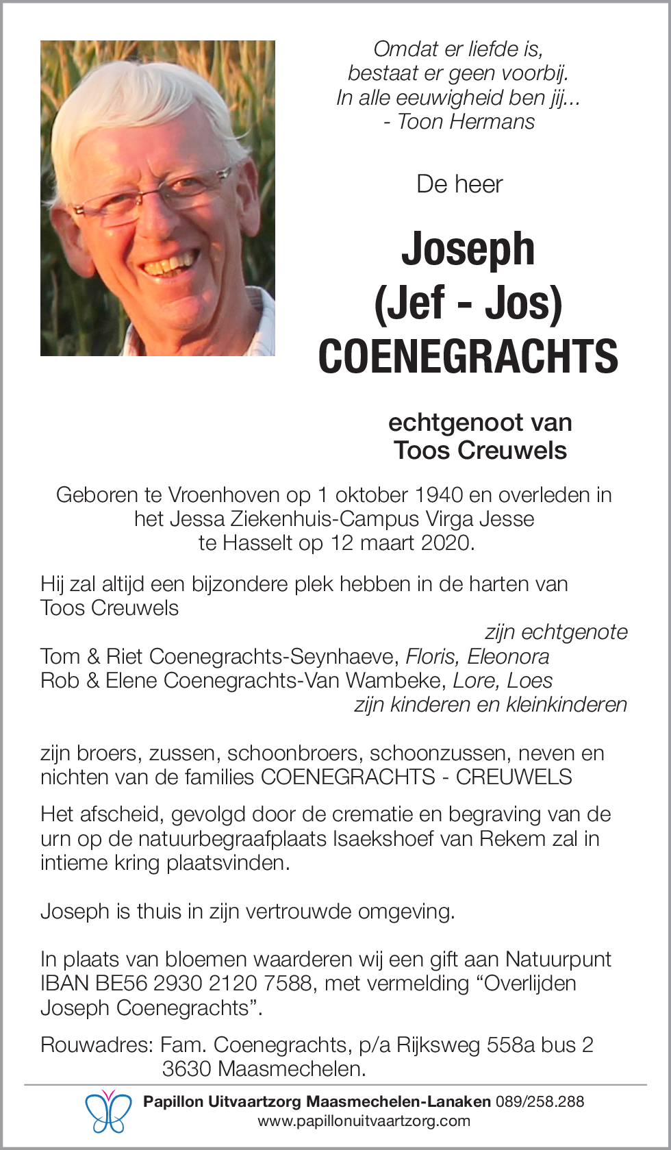 Joseph Coenegrachts