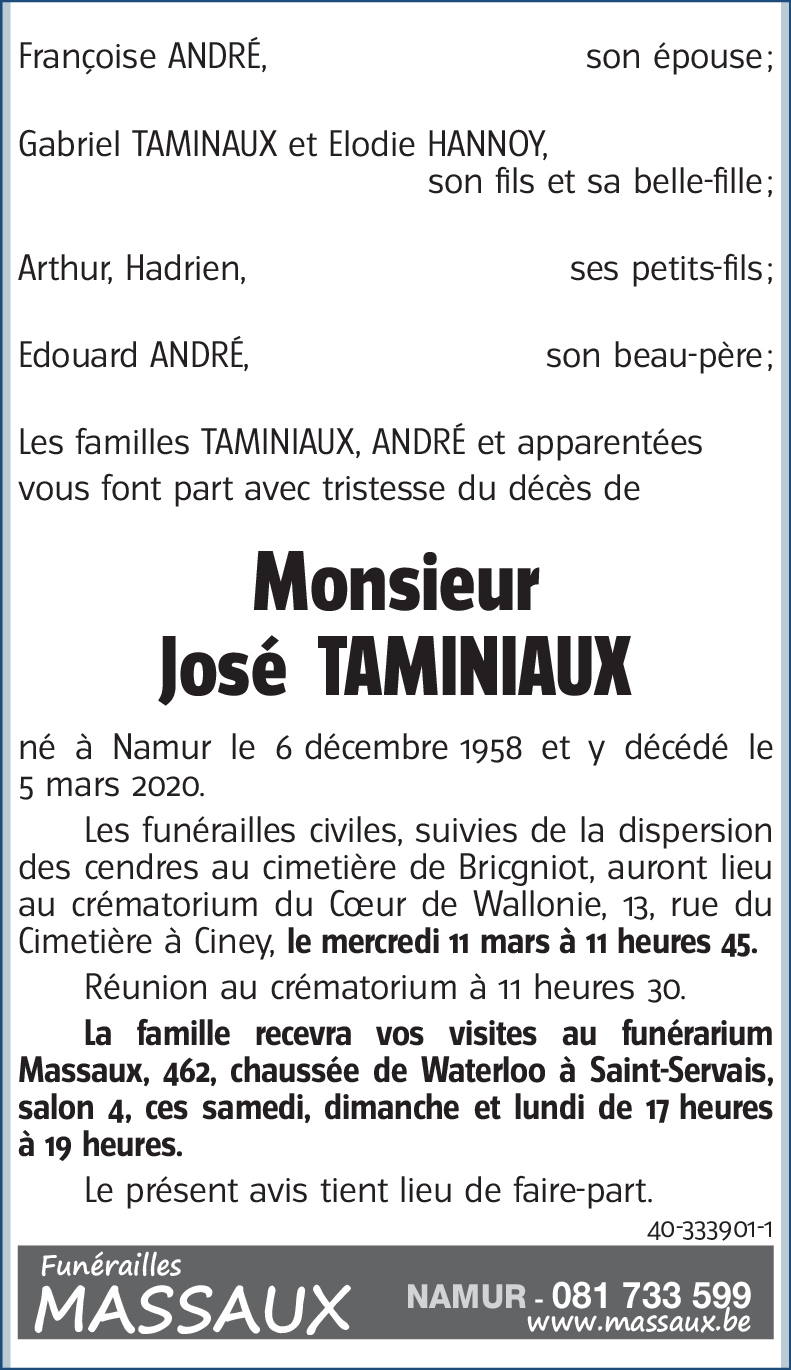 Joseph TAMINIAUX