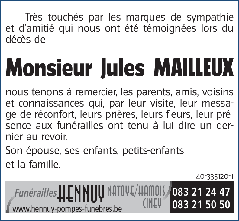 Jules MAILLEUX
