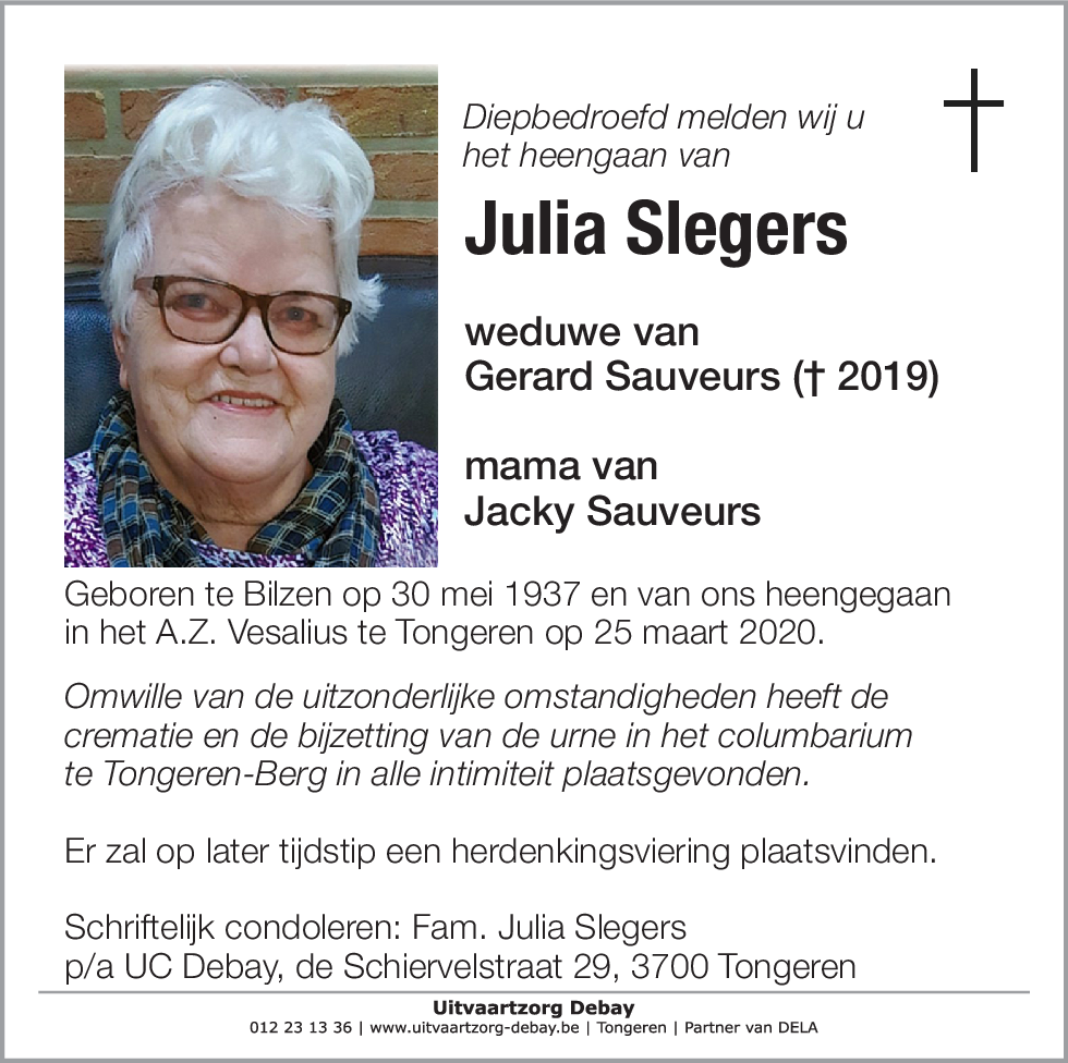 Julia Slegers