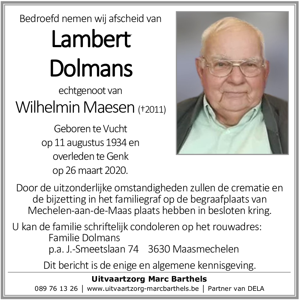 Lambert Dolmans