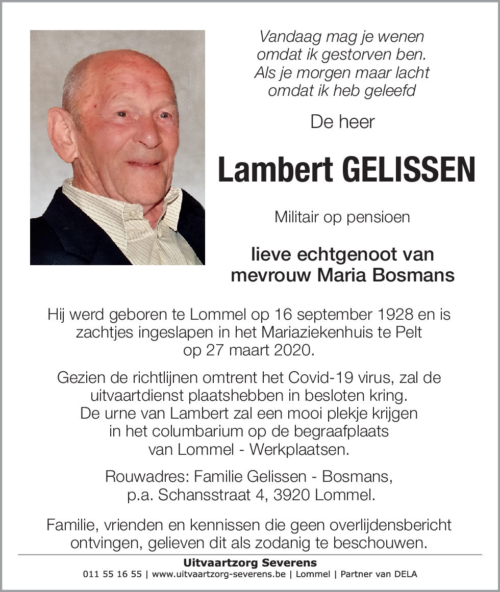 Lambert Gelissen