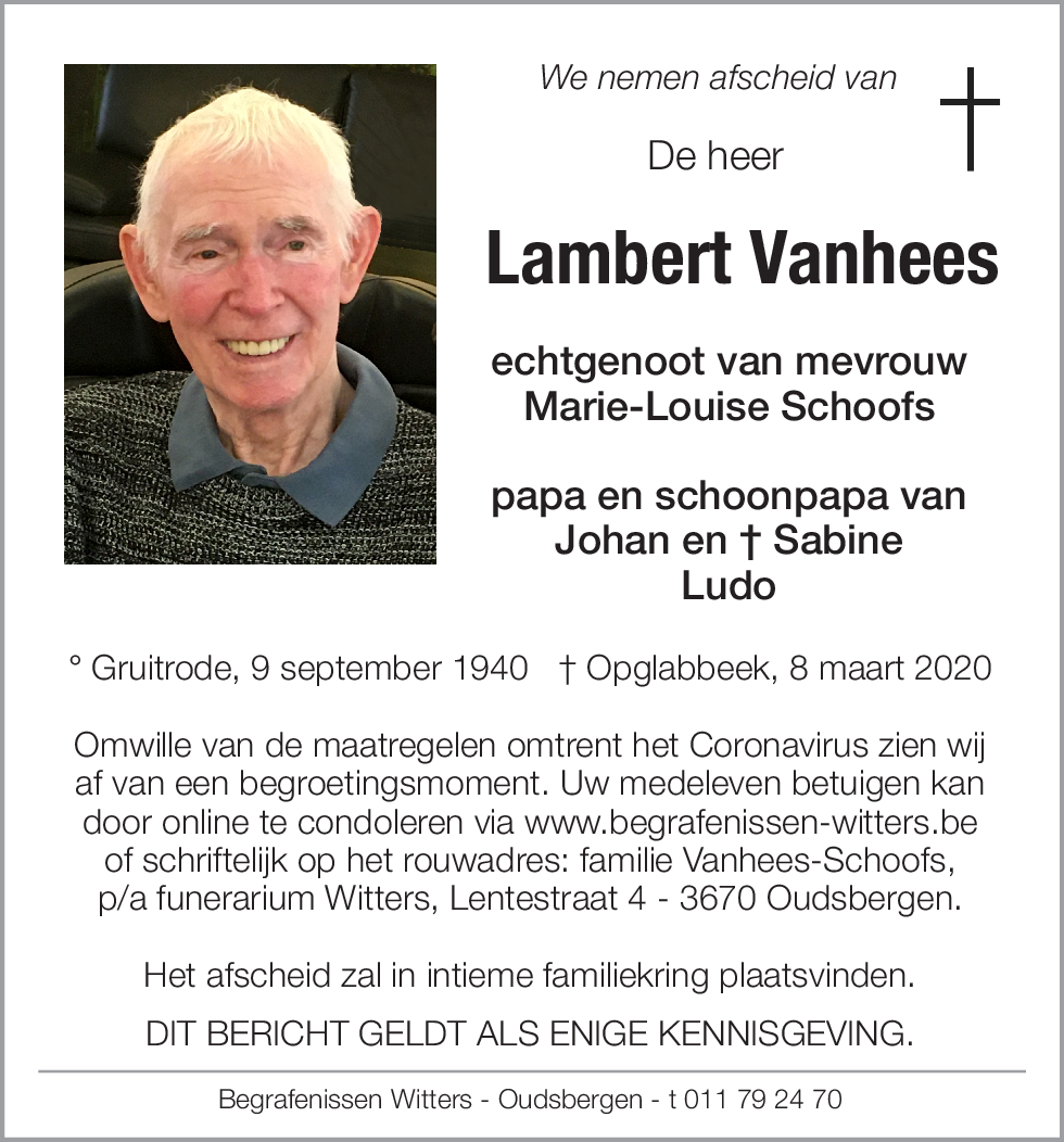 Lambert Vanhees