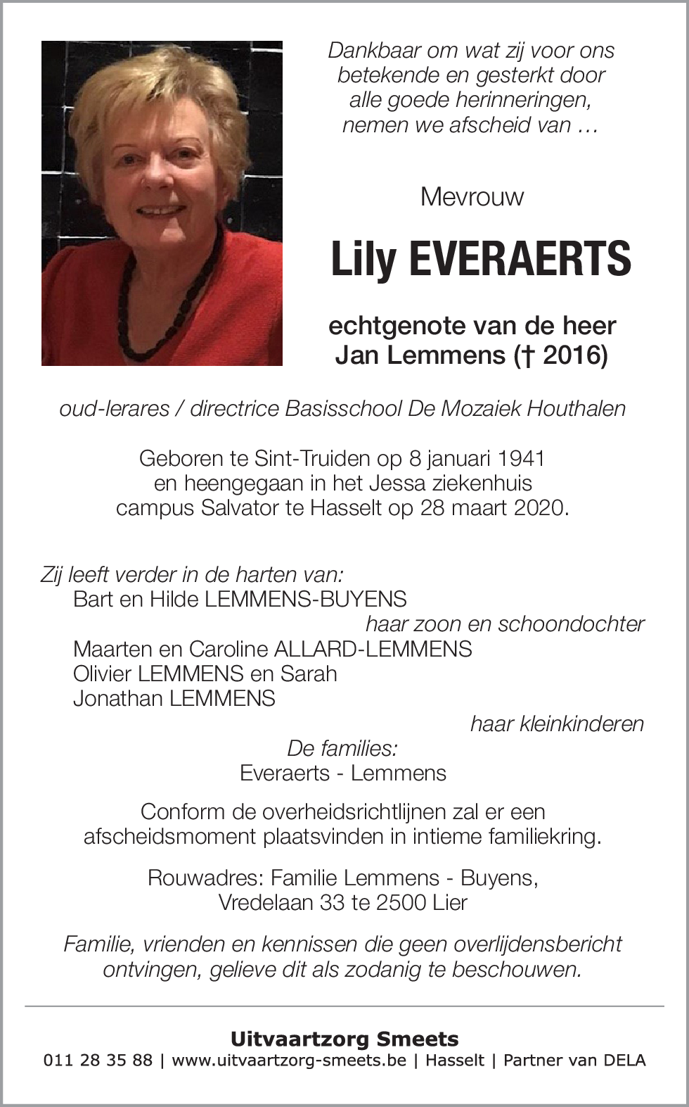 Lily Everaerts