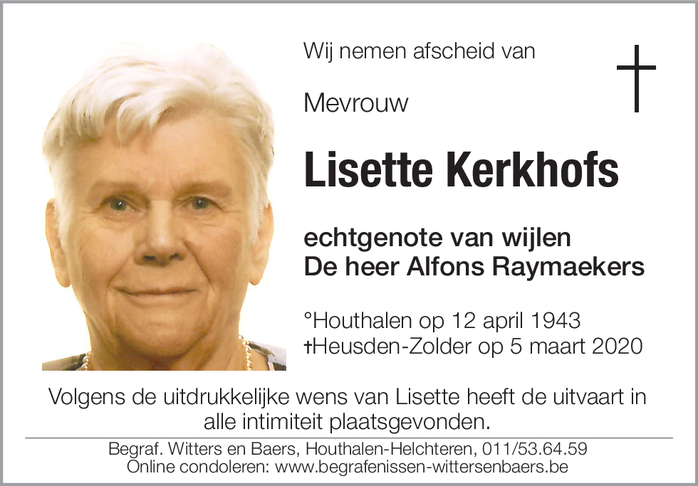 Lisette Kerkhofs