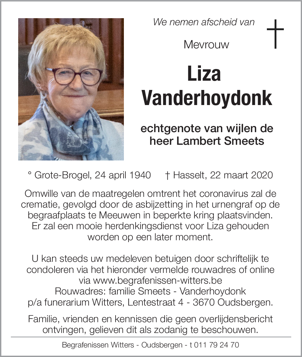 Liza Vanderhoydonk