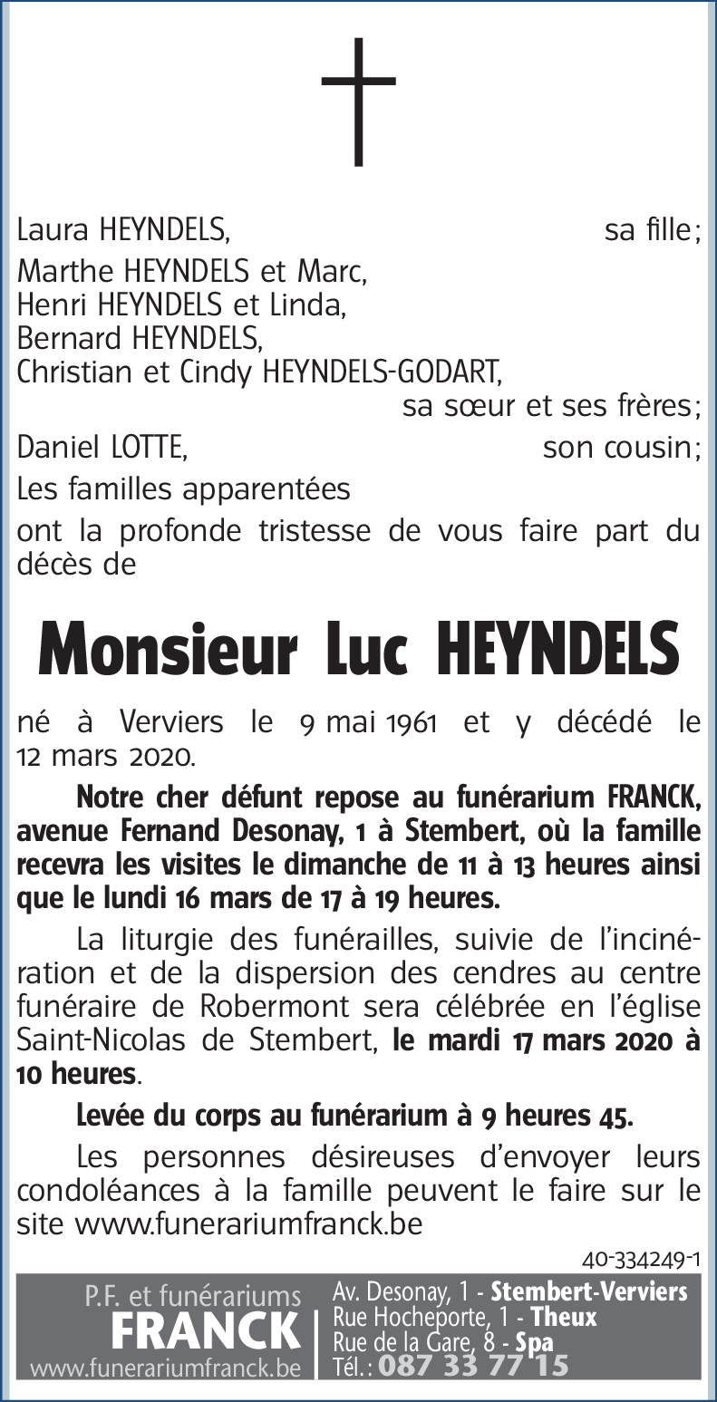 Luc HEYNDELS
