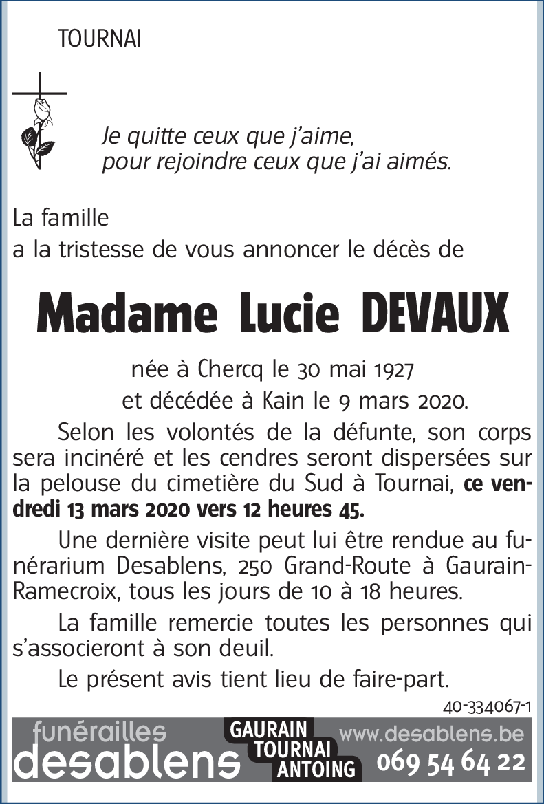 Lucie DEVAUX