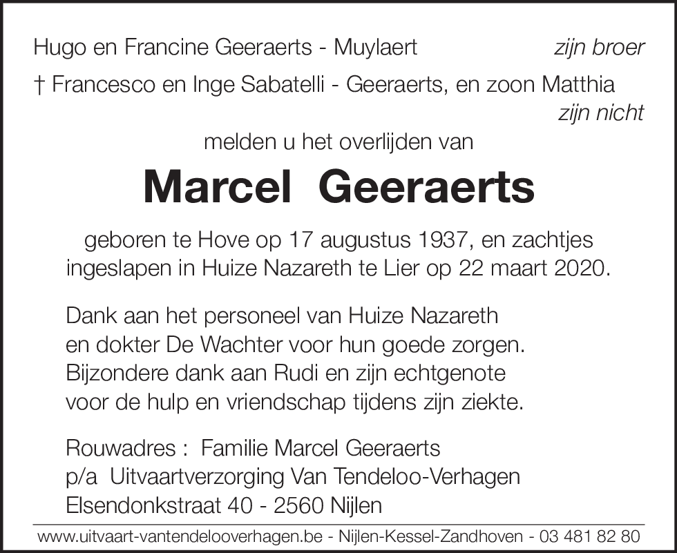 Marcel Geeraerts