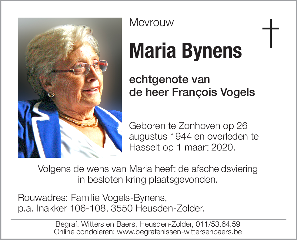 Maria Bynens