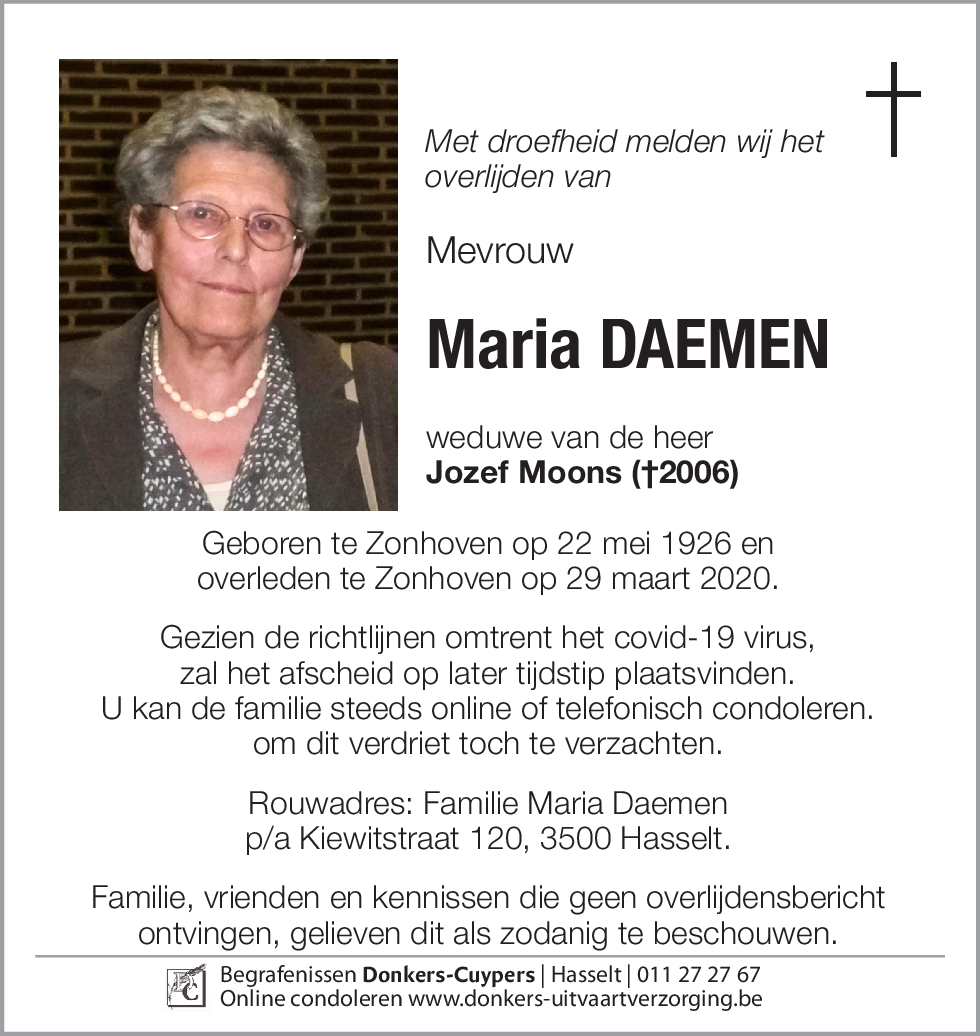 Maria Daemen