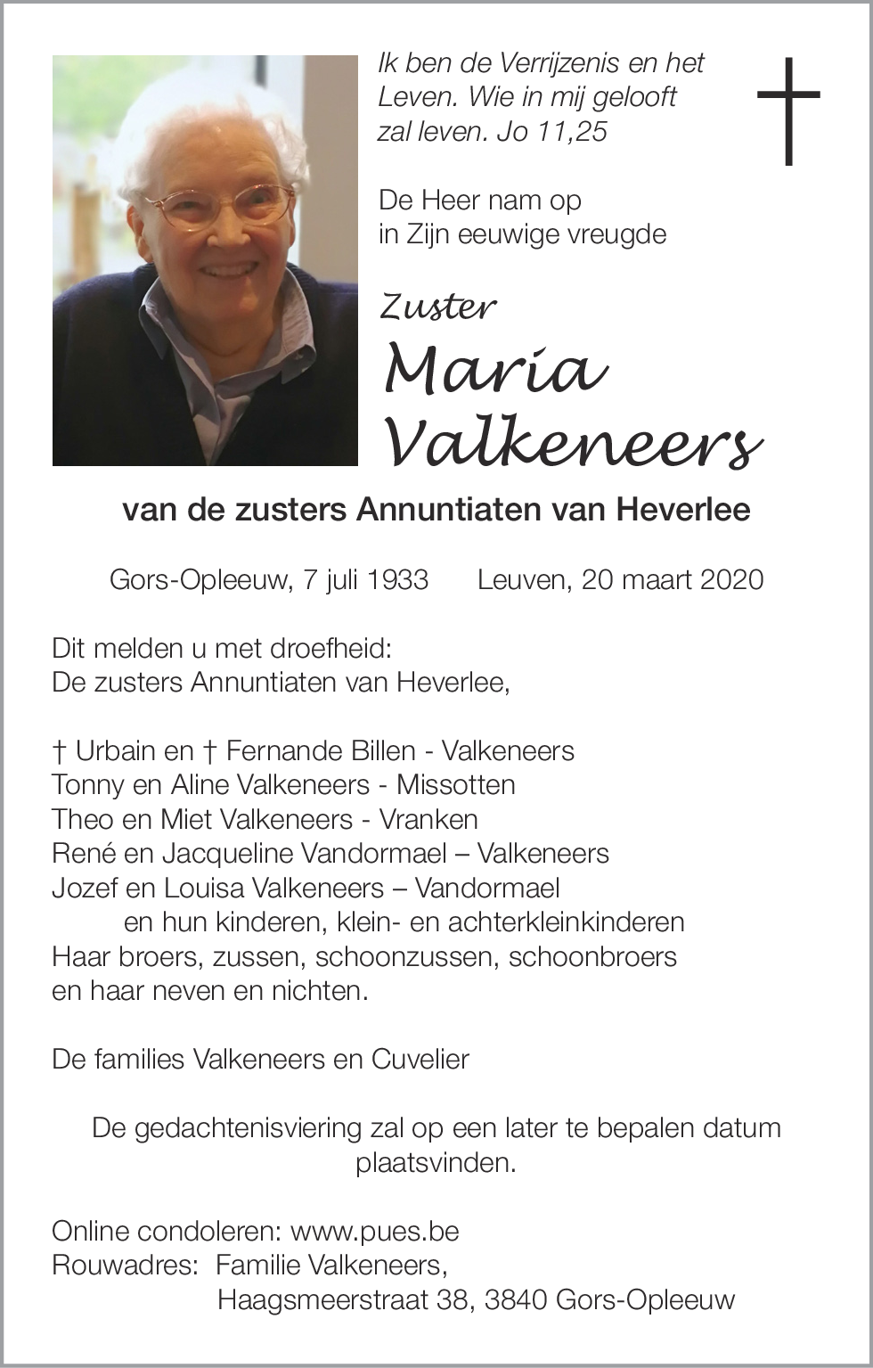 Maria Valkeneers
