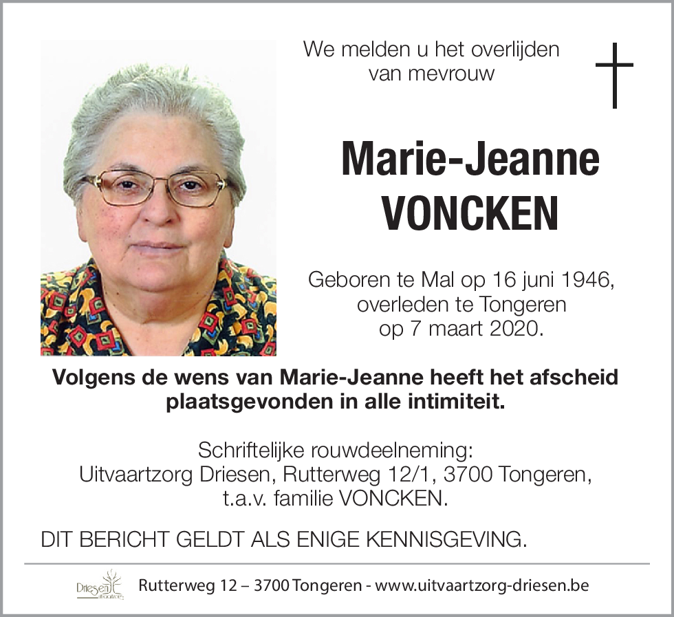 Marie-Jeanne Voncken