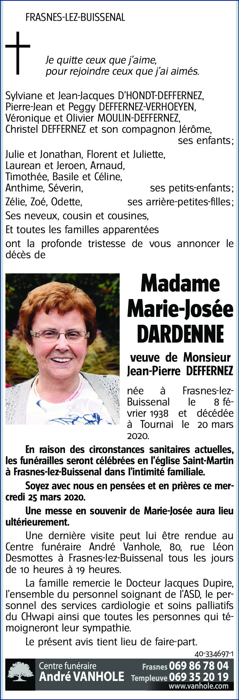 Marie-José DARDENNE