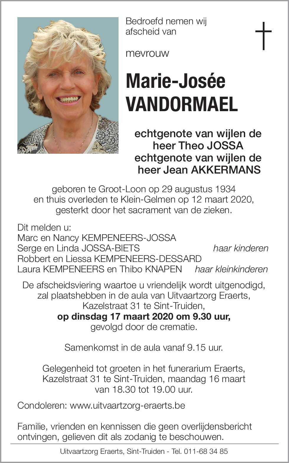 Marie-Josée Vandormael