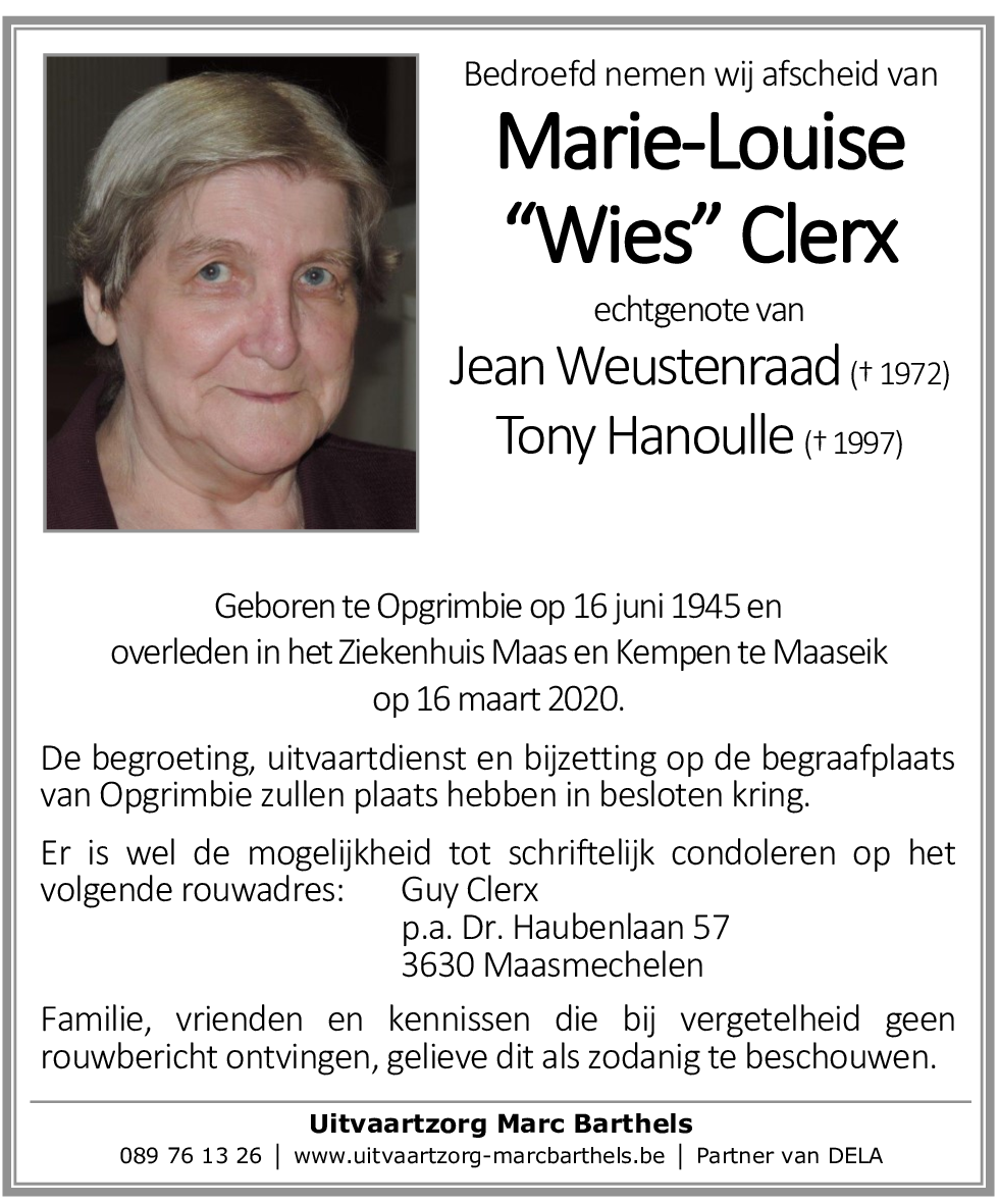 Marie-Louise Clerx