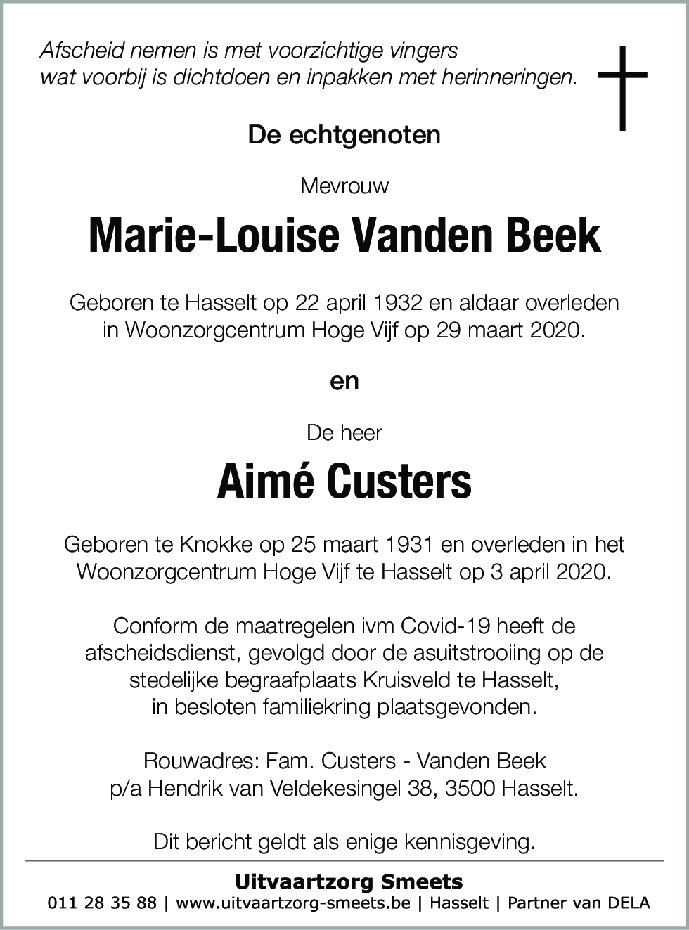 Marie-Louise Vanden Beek
