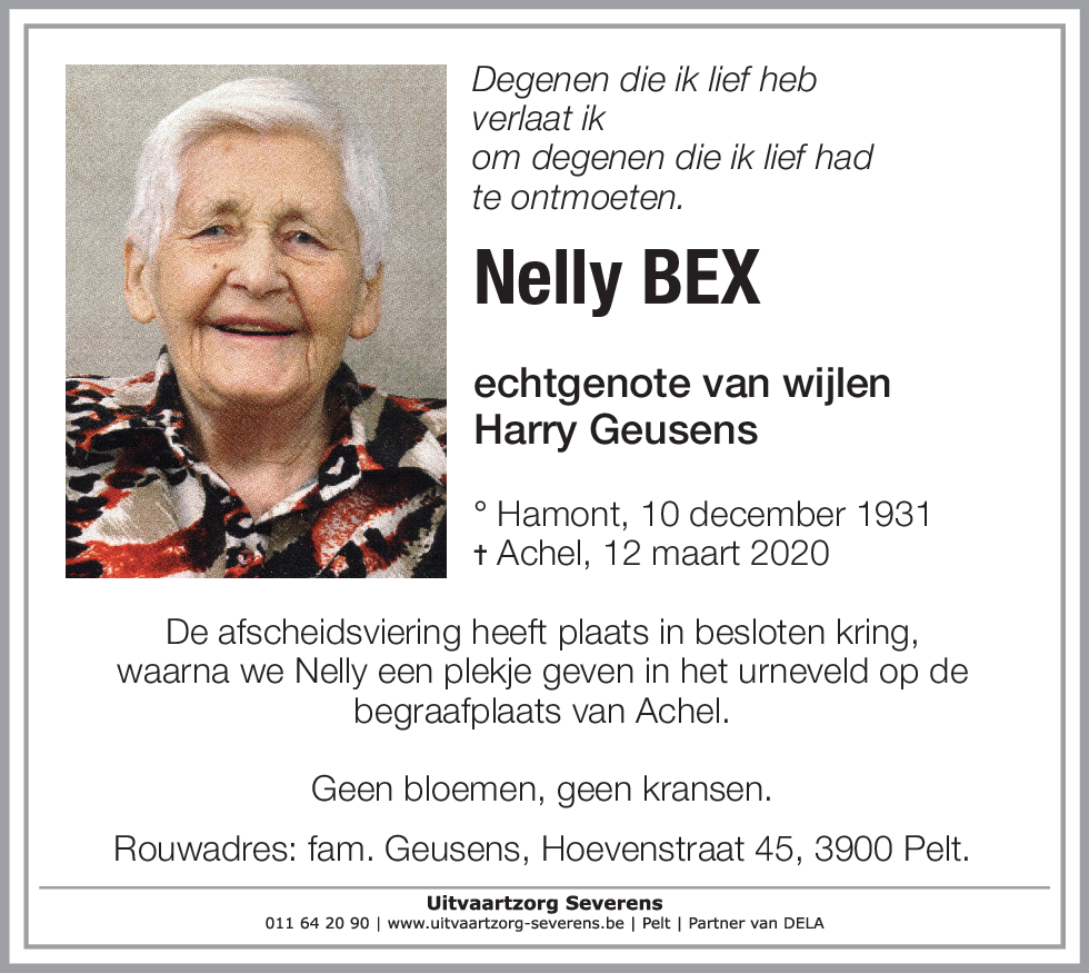 Nelly Bex