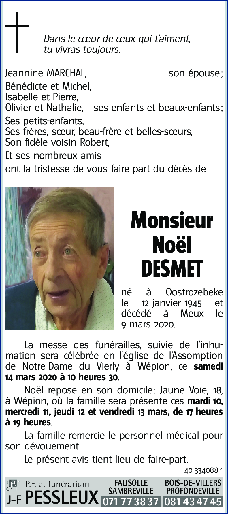 Noël DESMET