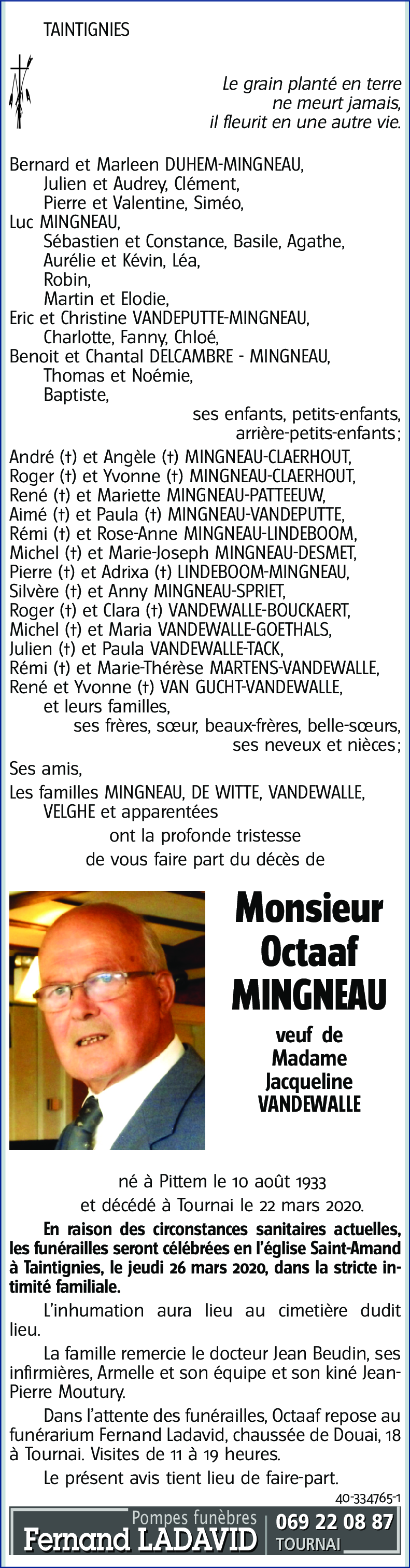 Octaaf MINGNEAU