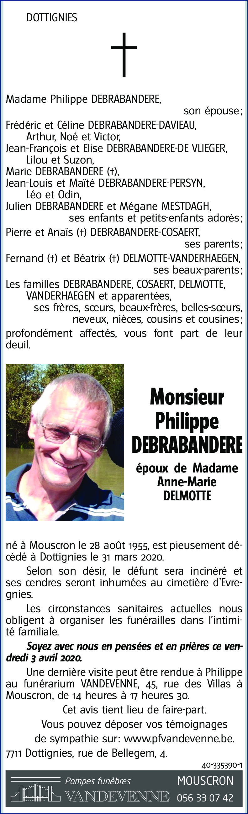 Philippe DEBRABANDERE