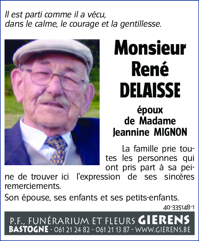 René DELAISSE