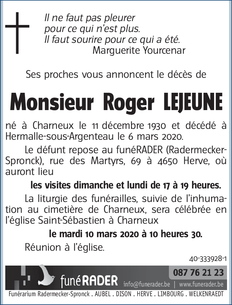 Roger LEJEUNE